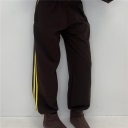 pantalone felpato con polsino clark